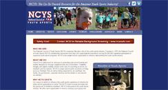 Desktop Screenshot of ncys.org