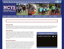 Tablet Screenshot of ncys.org